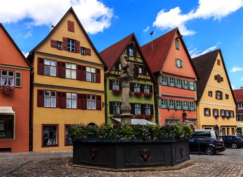 beautiful towns  bavaria germany