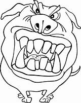 Coloring Funny Pages Printable Kids Print Animal Dog Scary Color Cool Hilarious Silly Really Stupid Trolls Angry Animals Adults Face sketch template