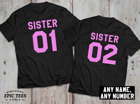 sister  shirts matching  friends shirts unisex