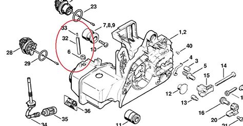 [lz 9417] 036 Stihl Chainsaw Parts Diagram Images Download