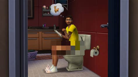 The Sims 4 Sittin On The Toilet Simcitizens