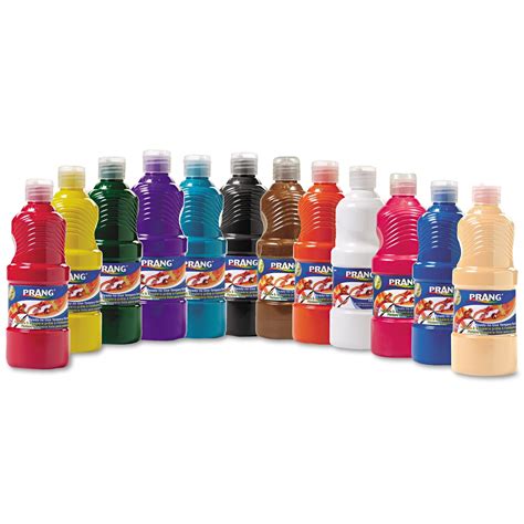 prang ready   tempera paint  assorted colors  oz pack