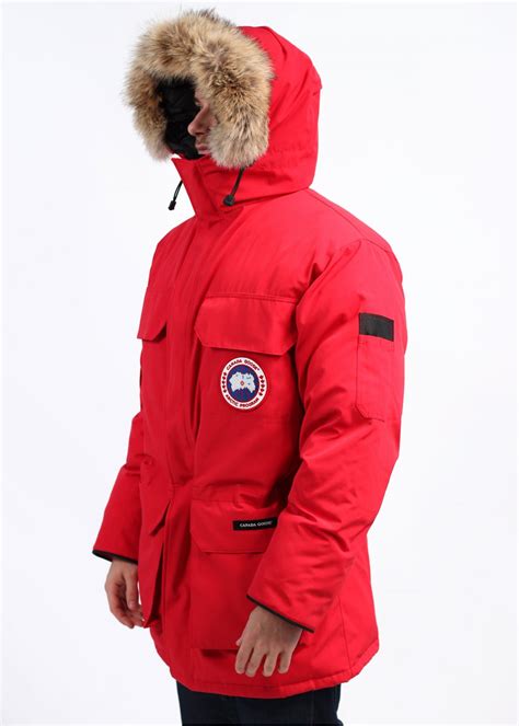 Canada Goose Expedition Parka Red