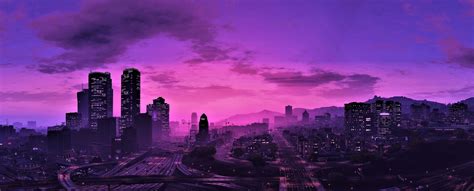 Hd Wallpaper City Game Sky Grand Theft Auto V Gta V Gta 5