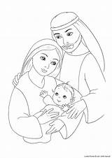 Mary Joseph Coloring Pages Family Holy Jesus Kids Nativity Baby Color Printable Sheets Sunday School Getcolorings Bible Craft Print Getdrawings sketch template