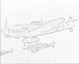 Coloring Pages War Fighter Ii Ww2 Planes German Airplane Drawing Plane Template Filminspector Bf Getcolorings Getdrawings Color sketch template