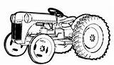 Tractor Deutz sketch template