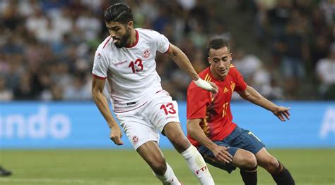 Fifa World Cup 2018 Lacklustre Spain Sneak Past Tunisia In Warm Up
