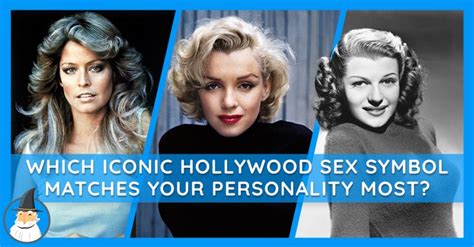 Which Iconic Hollywood Sex Symbol Are You Magiquiz