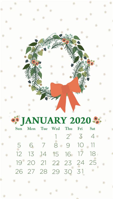 calendar wallpaper 2020 iphone blangsak wall