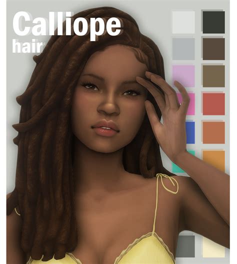 okruee calliope hair  simple edit   hair bluus scc finds