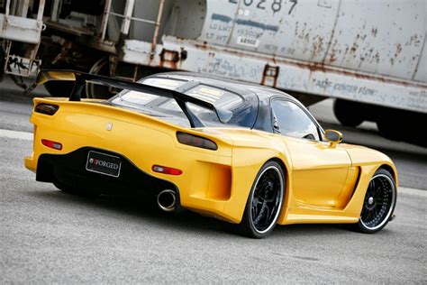 modified cars veilside mazda iforged rx