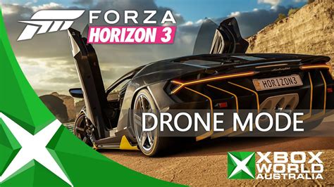 forza horizon  drone mode youtube