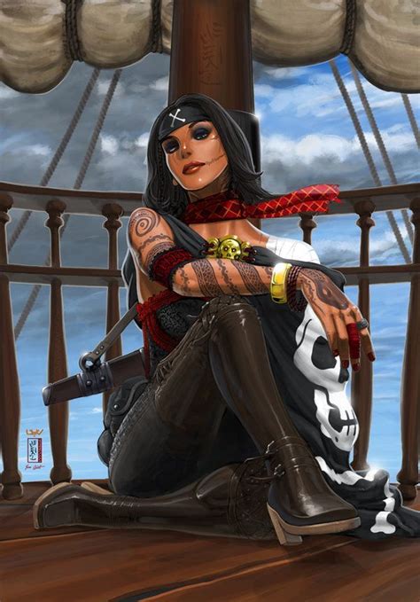 pirate potential characters pinterest illustration pirate et femme pirate