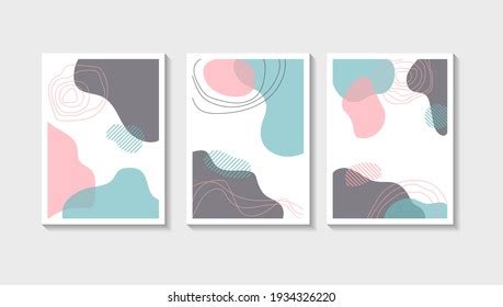 set vertical layout   size stock vector royalty