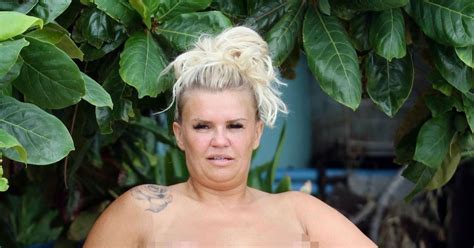 kerry katona flashes boobs as she goes completely topless on thailand