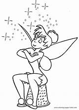 Coloring Pages Disney Pan Peter Printable Color Kids Sheets Sheet Tinkerbell Print Book Found sketch template