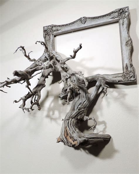 Darryl Cox Melds Fallen Branches And Old Frames Into Something New