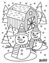 Coloring Christmas Pages Snowman Kids Printable Tree Mrs Mr Print Will Frosty Around sketch template