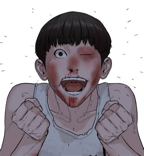 Hobin Yoo Webtoon Viral Episode Fight Male Sketch Anime Art Art