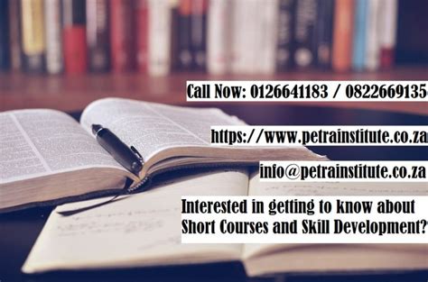 interested      short courses  skill development