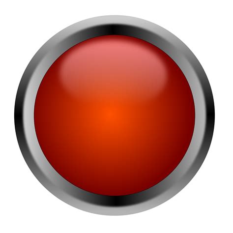 clipart red button