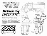 Construction Words Coloring sketch template