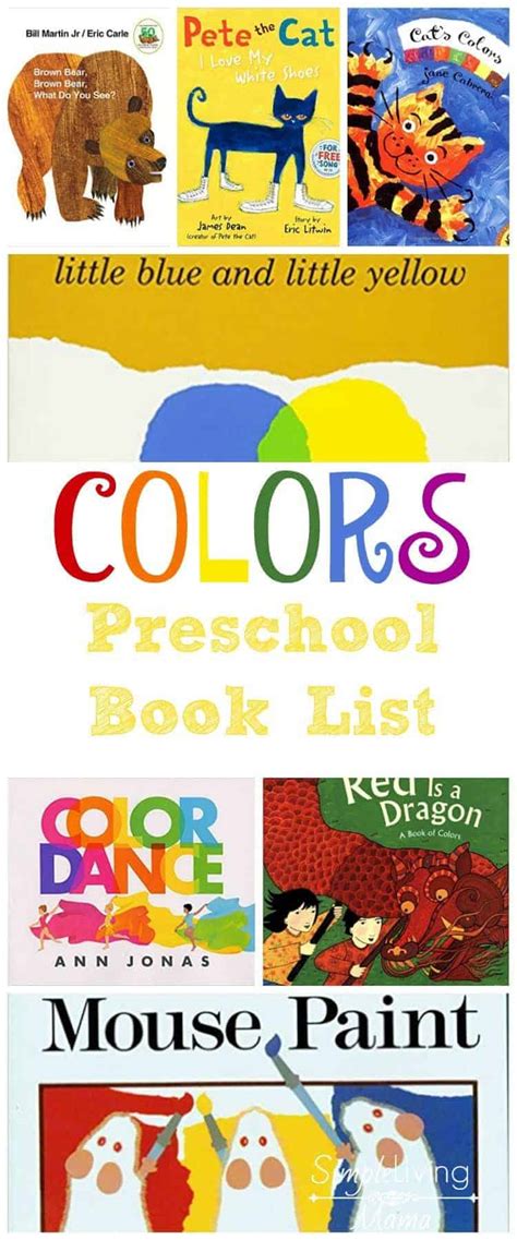 color red books  preschool   coloring images  pinterest preschool