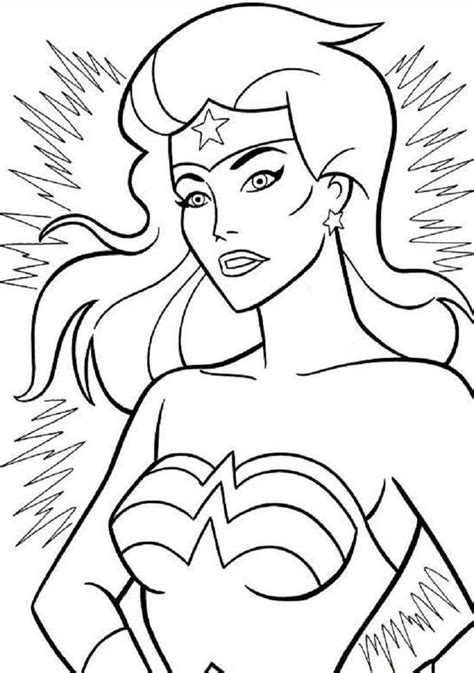 woman coloring pages  superhero coloring pages coloring