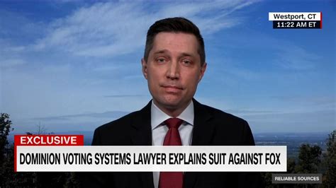 Dominion Voting Systems Lawyer Explains Lawsuit Against Fox Cnn Video