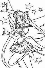 Sailor Moon Pages Coloring Color Popular sketch template