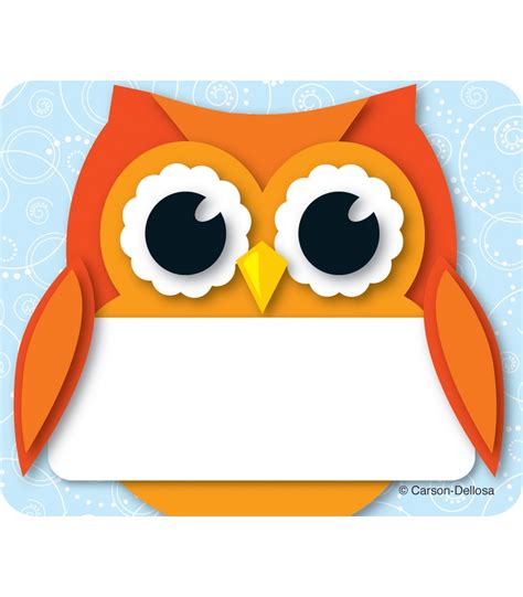 owl  tags  printable templates printable