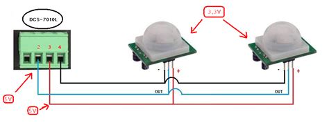 multiple pir sensor wiring diagram organicked