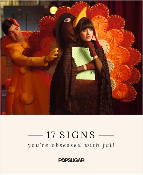 signs you re obsessed with fall popsugar love and sex