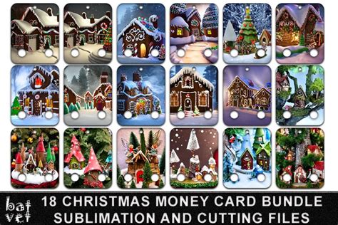 christmas money card bundle printable money cards bundle