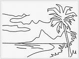 Pemandangan Mewarnai Pantai Hitam Sketsa Gunung Sungai Anak Contoh Desa Menggambar Sawah Lukisan Pemandanganoce Paus Cemerlang Bonikids Diwarnai Keindahan Buahan sketch template