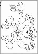 Hampelmann Weihnachtsmann Noel Santa Kerstman Basteln Jumping Jack Claus Jultomte Knutselen Pantin Marioneta Papa Manualidades Schulbilder Crafts Pere Bastelvorlagen Craft sketch template