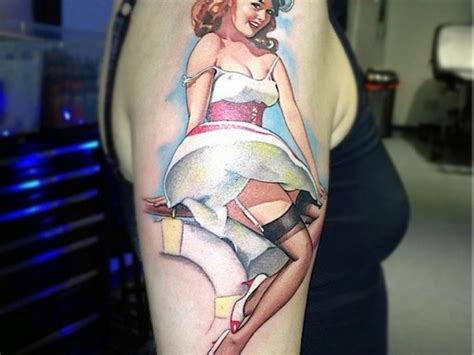 15 funny pinup tattoo designs