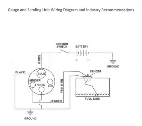 understanding wiring diagrams  fuel gauges  boats moo wiring