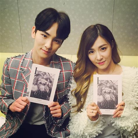 Key And Tiffany With Taeyeon S Album I Instagram Gambar