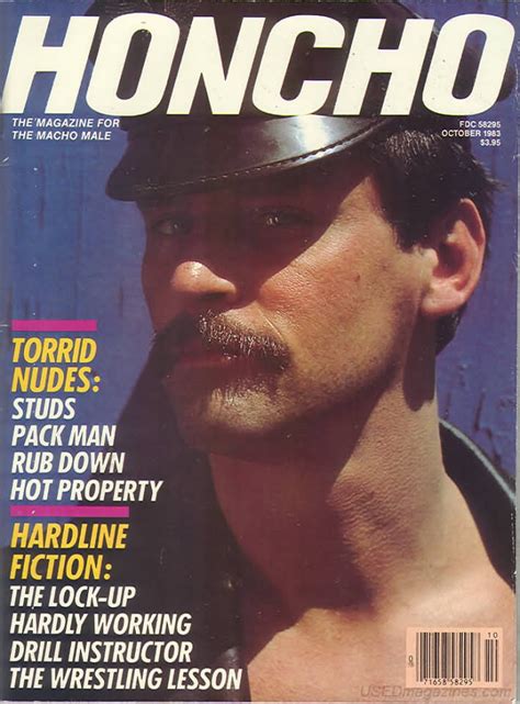 Honcho October 1983 Product Honcho October 1983