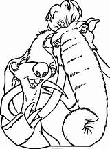 Age Ice Coloring Pages Sid Manny Sloth Beavers Angry Wecoloringpage Mammoth Sheets Opossum Ellie Printable Colouring Speaks Boyama Pages2color Squirrel sketch template