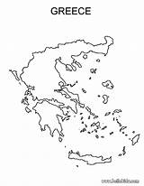 Greece Griechenland Hellokids ελλαδα Printables Antigua Paises Italia δημοτικο Mapas sketch template