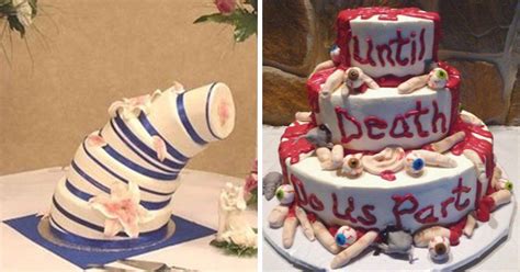 worst wedding cake fails    straight    brides nightmare