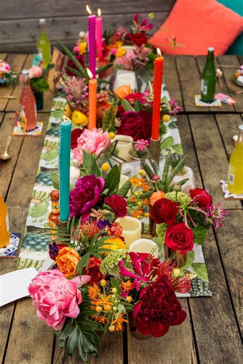 Authentic Mexican Wedding Inspiration With Bright Bold Colours A Flower
