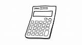 Calculator Drawing Draw Drawings Paintingvalley sketch template