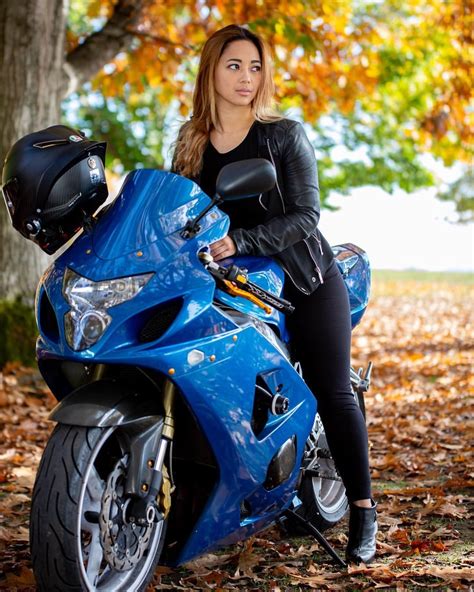 biker wear suzuki motorcycle motorbike girl army women hot bikes
