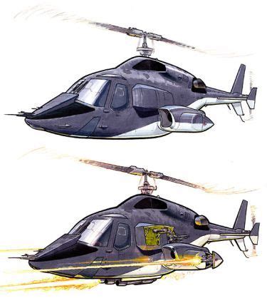 airwolf concept drawing airplane fighter blue thunder fighter jets