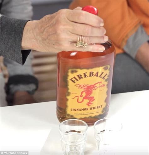 Grandmothers Throw Back Shots Of Fireball Whisky For The First Time In
