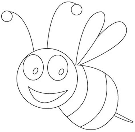 bee coloring pages preschool coloring pages